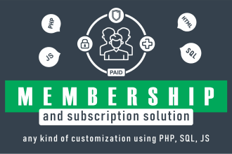 provide solutions for your membership and subscription site