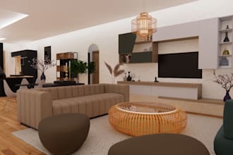 create house renovation models, walkthroughs 3d renders