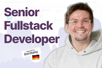 be your full stack webdeveloper for php and javascript