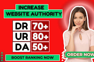 increase domain rating ahrefs dr domain authority da ur