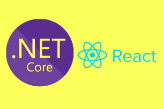 develop asp net mvc , asp dot net core react js redux web