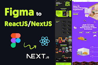 convert figma to react js next js html using tailwind css