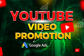 do organic youtube video promotion via google ads for channel growth