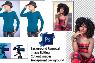 do product cut out images and background removal quickly