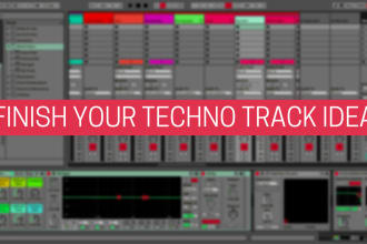 finish your techno track idea