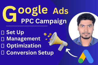 setup google ads ppc campaign with conversion tracking