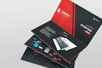 design corporate presentation slide decks