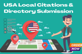 do top 100 USA local citations and directory submission