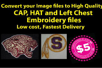 professional custom embroidery digitizer an hours