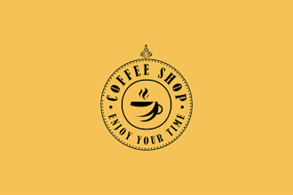 design restaurant, food, coffee, bakery and café logo design