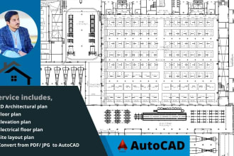 draw 2d architecture plan in autocad