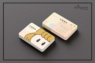 design cartoonist business card