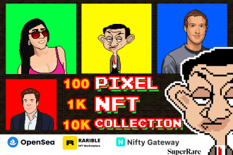 create a stunning pixel nft art collection