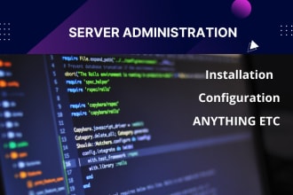 provide technical support to your websites and servers