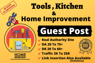 publish tools, home improvement and kitchen guest post