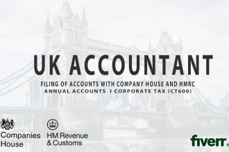 be UK accountant for accounting and bookkeeping for UK ltd company