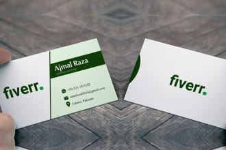 design a professional business card for your company