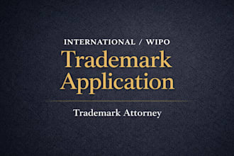 file your international, worldwide, wipo trademark application
