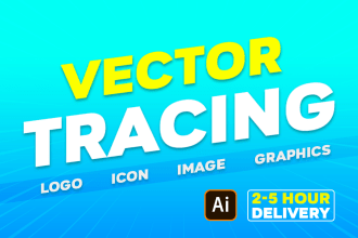 vector tracing logo, vectorize image, convert raster to vector