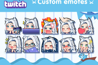 draw and animate emote for you