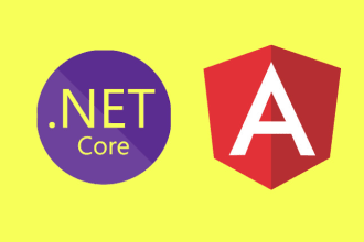 develop asp net mvc, asp dot net core angular web app