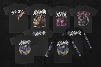 do amazing design, dark art, horror, brutal artwork