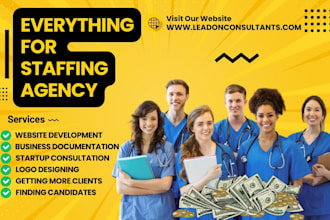 be a one stop shop for staffing agency