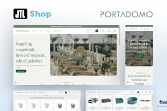 create and design a branded jtl shop in german