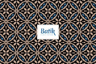 design unique and exclusive custom modern batik pattern