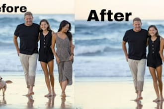 remove objects from images and edit photo in photoshop