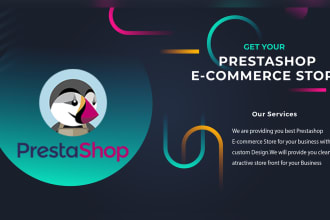develop your prestashop ecommerce and prestashop store