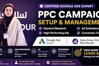 setup and manage your google ads PPC campaign for leads and sales