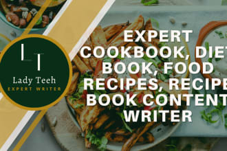 write and design your cookbook, diet recipe, food recipes, recipes, recipe book