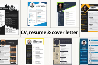 write, design, professional resume, CV, cover letter that gets you hired