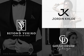 design luxury fashion and clothing brand logo