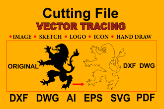 convert image to cnc plasma or laser cutting, dxf, dwg file