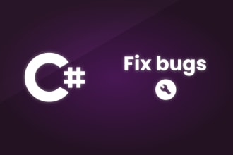 fix bugs in your c sharp code