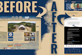 redesign your website on any platform