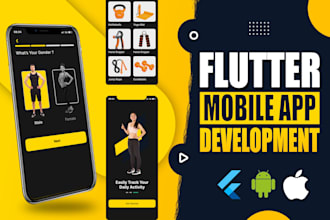 do flutter app development for ios and android apps
