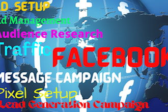 be your fb ads specialist if you want