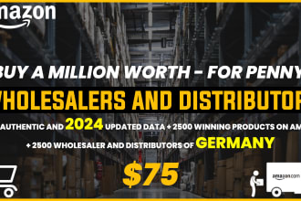 provide 400 germany wholesales for amazon germany sellers