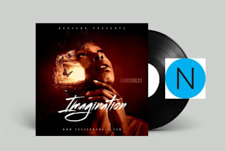 design album or single cover art