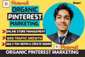 do your pinterest marketing manager for organic growth