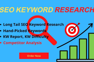 advanced long tail SEO keyword research and competitor analysis