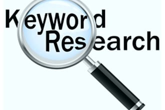 do keyword research for  a website