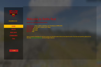 create your rust game server