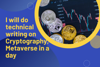 do well researched technical writing on metaverse and crypto