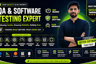 perform manual QA testing to ensure bug free software