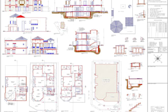 redraw floor plan, 2d floor plan in autocad