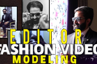 edit fashion and modeling video